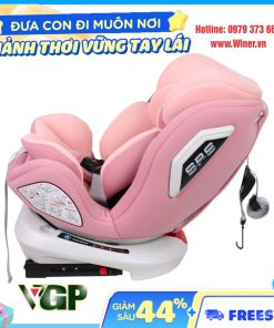 MUA GHẾ Ô TÔ CHO BÉ CHILUX ROY 360 BMT DAKLAK (Màu hồng)